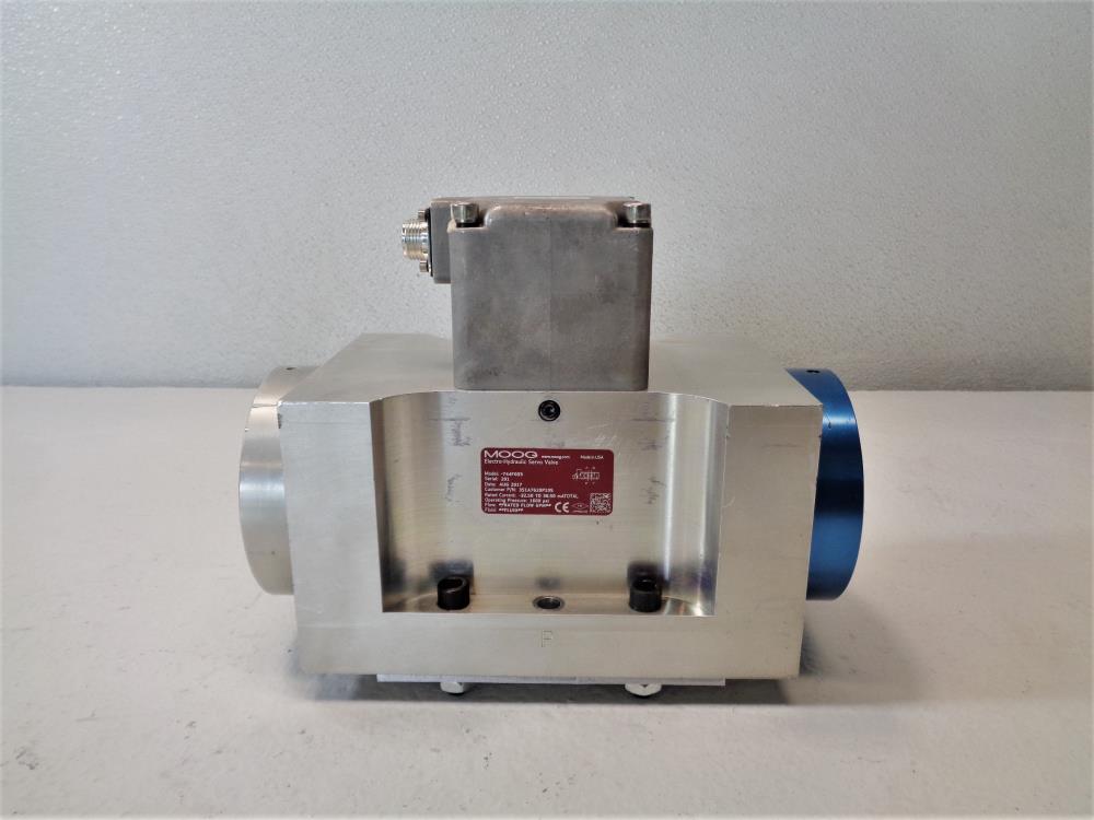 Moog Electro-Hydraulic Servo Valve, Model# -744F003